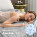 VK VKLIVING Cooling Comforter Twin Size, Summer Cooling Blanket for Hot Sleepers and Night Sweats, Lightweight & Breathable Soft Summer Cool Quilt for Twin Bed (60"x80", Grey)