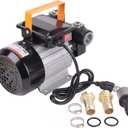 Trupow 110V AC 16GPM Electric Self-Priming Diesel Kerosene Biodiesel Oil Fuel Transfer Pump