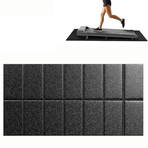 Non-Slip Walking Pad Treadmill Mat for Carpet Floors,55x24 Hardwood Floor Protection, Mats for Under Walking pad/Treadmill/Bike/Exercise Equipment on Carpets, Noise Shock Absorption, Stationary