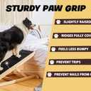 Woohoo Dog Ramp - with Innovative Non-Slip Rubber Mat - for Couch and Bed - 41" Long and Adjustable from 14" to 24" - Great for Pets of All Ages