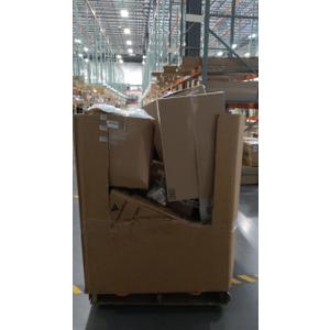 Pallet of salvage items
