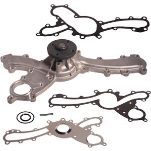 TUCAREST AW6143 Water Pump Kit With Gasket (For 2.5L 3.0L 3.5L;2GR-FSE Eng.) Compatible With 06 Lexus GS300, 07-15 GS350, 07-18 GS450h, 06-15 IS250, 06-17 IS350, 16-17 IS300 RC300, 15-17 RC350