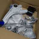 SCITOO 10pcs Suspension Kit Lower Control Arm w/Ball Joint Inner Outer Tie Rod End Sway Bar Link Fit 2013-2020 For Ford Fusion For Lincoln MKZ