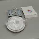 2 Pack Smart Recessed Lighting 6 Inch, Ultra-Thin LED Recessed Lighting 12W 1200LM Smart Downlight with Junction Box, Compatible with Alexa/Google Assistant - ETL and Energy Star (2P-RGB-WH)