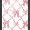 Wildflower Cases - Compatible with iPhone 13/14 | Protective Bumper, 6.5ft Drop Test Certified, Women Owned Small Business | Cute Trendy Coquette Pink Bows Ballet Slippers | On Pointe