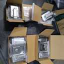 8 Pack Stainless Door Lock Heavy Duty Flush Mount Handle Latch for Trailer Toolbox RV Handle Latch with Gasket Keys