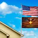 250 Anniversary Usa Flag, 250 Years of Freedom Flags, American Flag with Eagle, Patriotic Decor for Outside, Double Side Design 3x5 Ft (A)
