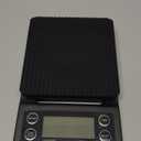 Coffee Scale with Timer - 0.1g Accurate, 3kg Drip Espresso Scale for Pour Over Coffee, Portable Digital Kitchen Food Scale with, LCD Displa, Non-Slip Mat (Including Batteries) - Black