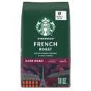 Starbucks Whole Coffee Beans, Dark Roast Hot or Iced Coffee, French Roast, 18 oz (EXP 02/02/26)