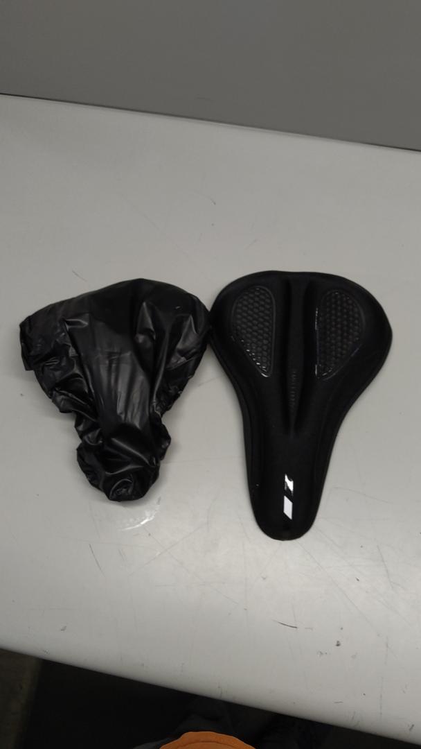 Bike Seat Cushion with Waterproof Cover, Gel Bicycle Seats Pad for Narrow Saddle, Shock Absorbing, Fit for Peloton, BMX, MTB & Road