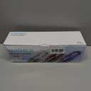 FUOAYOC Handheld Vacuum Cordless, 6KPA Strong Suction & 25 Mins Runtime, 1.6lbs Lightweight Hand Vacuum Cordless Rechargeable with HEPA Filter/LED Light/Multi-Accessories,for Home/Car/Office Cleaning (Blue)