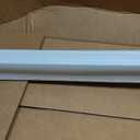 Redi Shade No Tools Easy Lift Trim-at-Home Cordless Pleated Light Filtering Fabric Shade White, 36" W x 64" L, (Fits windows 19"- 36")