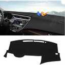 Autorder Dashboard Cover Mat for Toyota Avalon 2013-2018 Accessories Dash Cover Upgrade Flannel Dash Mat Sunshade Glare UV Rays Protector