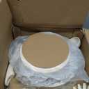 Astercook Ceramic Non-stick Cookware 21 Pcs Pots and Pans Set, Detachable Handle, RV Kitchen Non Stick Cooking Set Removable Handles, Oven Safe, Induction Ready, Stackable, Cream White