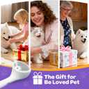 Pet Spray Grooming Brush Cat Brushes Cat Hair Removal Products Cat Shedding Tools Self Cleaning Ergonomic Grip for Short Long Haired Pets Help with matted Fur Rechargable Comb Mist