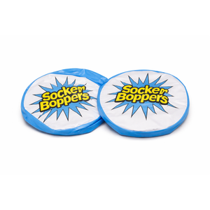 Socker Boppers Light Up Glow Games LED - One Pair Boppers – Impact Activated Light, Lights are Color Changing, Box and Bop, Durable Vinyl, Active Outlet That aids in Agility, Balance and Coordination
