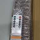 Crystal Club Christmas Flameless Taper Candles with Remote, Carving Gingerbread Men Battery Operated Flickering LED Candlesticks for Holiday Party Decor, Table Centerpiece, Set of 2