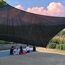 winemana Black Shade Cloth 90%, 8x10 FT Mesh Tarp - Garden Shade for Greenhouse, Patio, Vegetables, Plants Cover and Chicken Coops, Sun Shade Net for Outdoor Protection with Reinforced Grommets