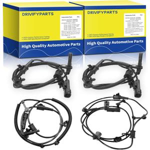 ABS Wheel Speed Sensor Fit for Chevrolet Models: 2013-2015 Malibu 2.0L 2.4L 2.5L, 2014-2020 Chevrolet Impala 2.4L 2.5L 3.6L, Front and Rear, Driver and Passenger Side, 4pcs