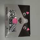 Anti Slip Dog Socks to Prevent Licking Paws - Double Side Paw Covers Dogs Grip Sock for Hardwood Floors, No Twist Dog Booties Grippy Socks for Small Medium Large Senior Dogs, Light Grey and Black, L (L(Pack of 4))