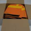 Geyoga 48 Pieces Construction Party Supplies Kids Costume, Including Vest Construction Hat Tote Bag for Birthday Party Favor(Orange, Yellow)