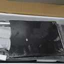 Huuger LED TV Stand for Bedroom, 47 Inch Dresser TV Stand for 43, 50, 55 Inch TV, Black TV Stand with Storage, Entertainment Center with Power Outlets, 6 Drawer Fabric Dresser for Living Room