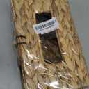 KOLWOVEN Tissue Box Cover - Rattan Wicker Rectangle, Boho Decorative Woven Facial Tissue Holder for Table & Bathroom, Fits 184-Count Box