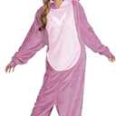 Disguise Adult Angel Adult Jumpsuit, Official Lilo and Stitch Character Costume With Hood