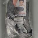 Besuante Beautyself Silver Grey Costume Wigs for Women Halloween Curly Long Wavy Fashion Cosplay Ombre Black Mix Gray Hair Wigs with Wig Cap