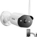 ZOSI WiFi 6 2K Add-on Camera,3MP Plug-in Security Camera with Power Supply,Night Vision,2 Way Audio,Only Compatible with Same Brand Wi-Fi 6 NVR Recorder System Model:ZR08WU,ZR08WS,ZR08PP