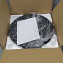 Black Flush Mount Ceiling Light Fixtures, 2-Light Ceiling Mount for Farmhouse with Seeded Glass Lampshade, Industrial Flush Mount Light Fixture Farmhouse for Hallway, Kitchen, Entryway and Foyer