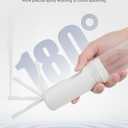Portable Bidet for Travel, Multi- Bottle Compatible Handheld Bidet, 3 Water Pressure Modes, 180Adjustable Nozzle, IPX6 Waterproof, White
