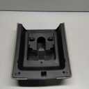 X AUTOHAUX Car Center Console Lid Armrest Seat Box Cover Protector for Ford F-150 2004-2008 Armrest Cover Pad Faux Leather Gray