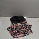 VIMPUNEC Women One Piece Swim Dress Swimsuit Tummy Control Modest Swim Skirt Bathing Suit (Small, Floral Black)