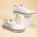 Bruno Marc Men's KnitFlex Breeze Mesh Sneakers Oxfords Lace-Up Lightweight Casual Walking Shoes 10.5