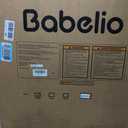 Babelio 26-31 in Narrow Baby Gate for Stairs with Wide Door, PressGuard II
Pressure/Wall Mount, Dual Lock with Indicator, Auto Close, Heavy Duty, Easy Install for Doorways, Kitchens, Hallway, White