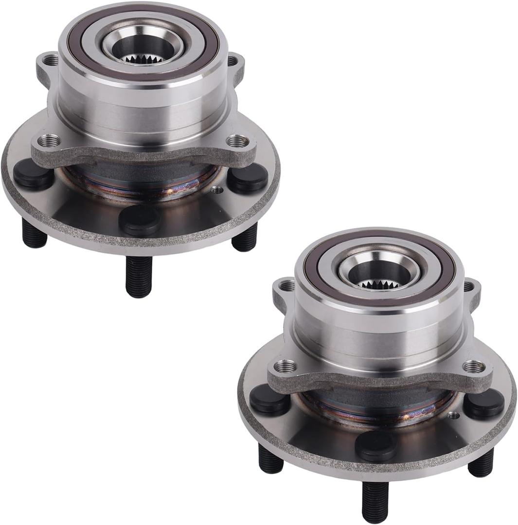 PAROD Pair 513267 Front Wheel Bearing and Hub Assembly Compatible with 2009-2015 Honda Pilot, 2007-2013 Acura MDX, 2010-2013 Acura ZDX 5Lugs