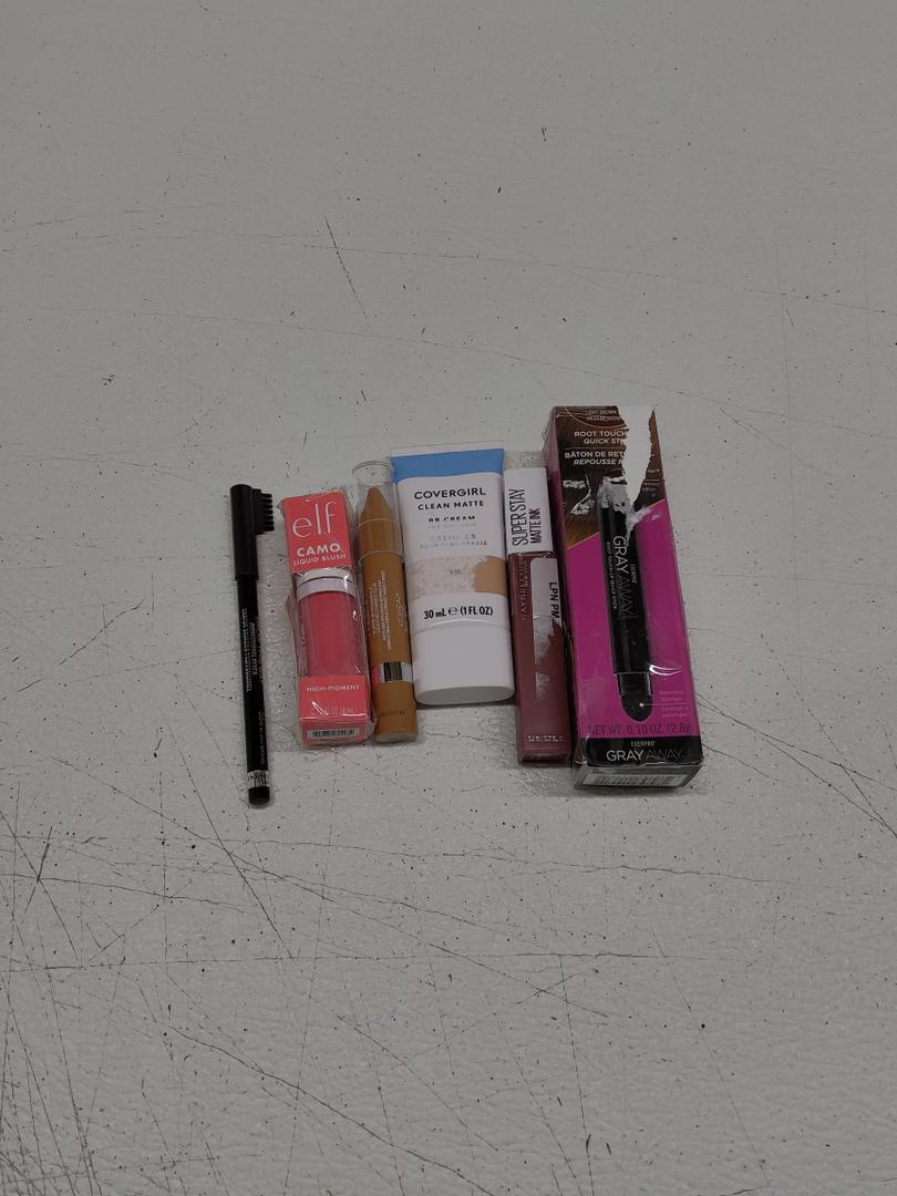 e.l.f., Covergirl, Maybelline, Grayaway, L'Oreal, Rimmel
