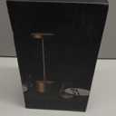 SAKRINGT Cordless Table Lamps Rechargeable,6000mAh Portable Battery Operated LED Table Light for Restaurant Outdoor 2 Pack Grey