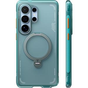 TORRAS Ostand Q3 Air for Samsung Galaxy S26 Ultra Case with 360 Magnetic Stand, Fit for MagSafe, Airbag Cushion, Mil-Grade Drop Tested, Shockproof Phone Case for S26 Ultra 6.9", Glacier Sprint