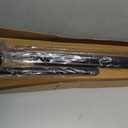 Tension Curtain Rod 40-126 In Heavy Duty-Black Extra Long Curtain Rod No Drilling For Window, Adjustable Tension Rod Diameter 1.26in Outdoor Curtain Rods For Patio One-Pull Lock