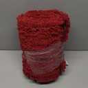 OLANLY Bathroom Rugs 44x24, Extra Soft Absorbent Chenille Bath Rugs, Rubber Backing Quick Dry, Machine Washable Bath Mats for Bathroom Floor, Tub and Shower, Home Decor Accessories, Burgundy