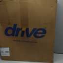 Drive Medical 11148-1 Folding Steel Bedside Commode Chair, Portable Toilet, Supports Individuals Weighing Up To 350 Lbs, with 7.5 Qt. Bucket and 13.5 Inch Seat, Grey