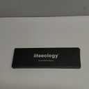 Iiteeology Lightweight Stainless Steel Band Designed for Apple Watch Series 1-11, 42mm, 41mm, 40mm, 38mm, SE2&SE3, Replacement iWatch Bands for Women,Black