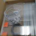 3D Printer Enclosure for Bambu Lab A1 Mini, Clear Acrylic Bambu A1 Mini Printer Dust Cover with LED Light,Dustproof Tent Constant Temperature Protective Cover Box(470470470mm)