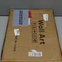 Framed Black and White Floral Wall Art for Living Room, 4 Piece Vintage Botanical Canvas Painting Prints Artwork for Walls, Rustic Minimalist Flower Pictures for Bedroom Hallway Kitchen Wall Decor