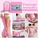 Pilates Kit for Home Workouts Pilates Equipment Set with Ring, Ball, Resistance Bands, Pilates Accessories, Pilates Essentials Kit for Women, Pilates Sets for Home Exercise
