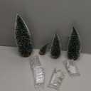 LED Mini Christmas Tree, Pack of 4 Christmas Tree, Mini Green, Table Christmas Tree with Lights, LED Artificial Christmas Tree, Small, Mini Artificial Christmas Tree, for Christmas Party Decoration