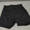 B&GCozy Girls Volleyball Shorts with Pocket Stretch Youth Athletic Biker Shorts X-Small