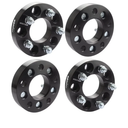 GAsupply 5x4.75 to 5x4.5 Wheel Adapters, 5x120.65mm to 5x114.3mm Wheel Spacers Adapters 1.25 inch Thick 74mm Hub Bore 12x1.5 Studs